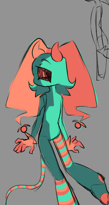 he is in has a crush on plum